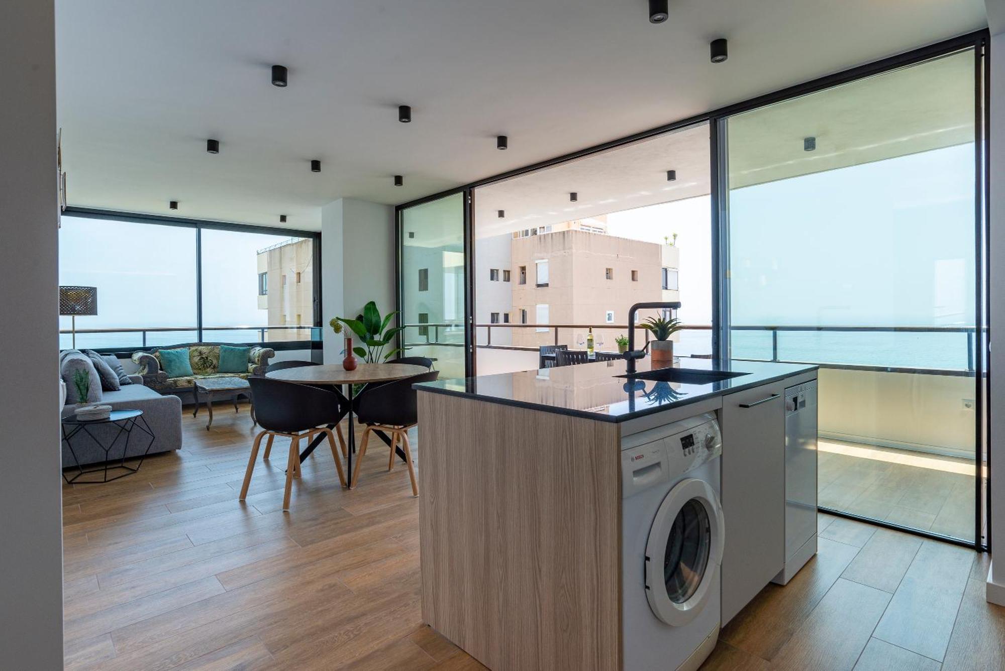 Playamar Waterfront Exclusive Apartment And Views Tower 2 Fl 14 トレモリノス エクステリア 写真