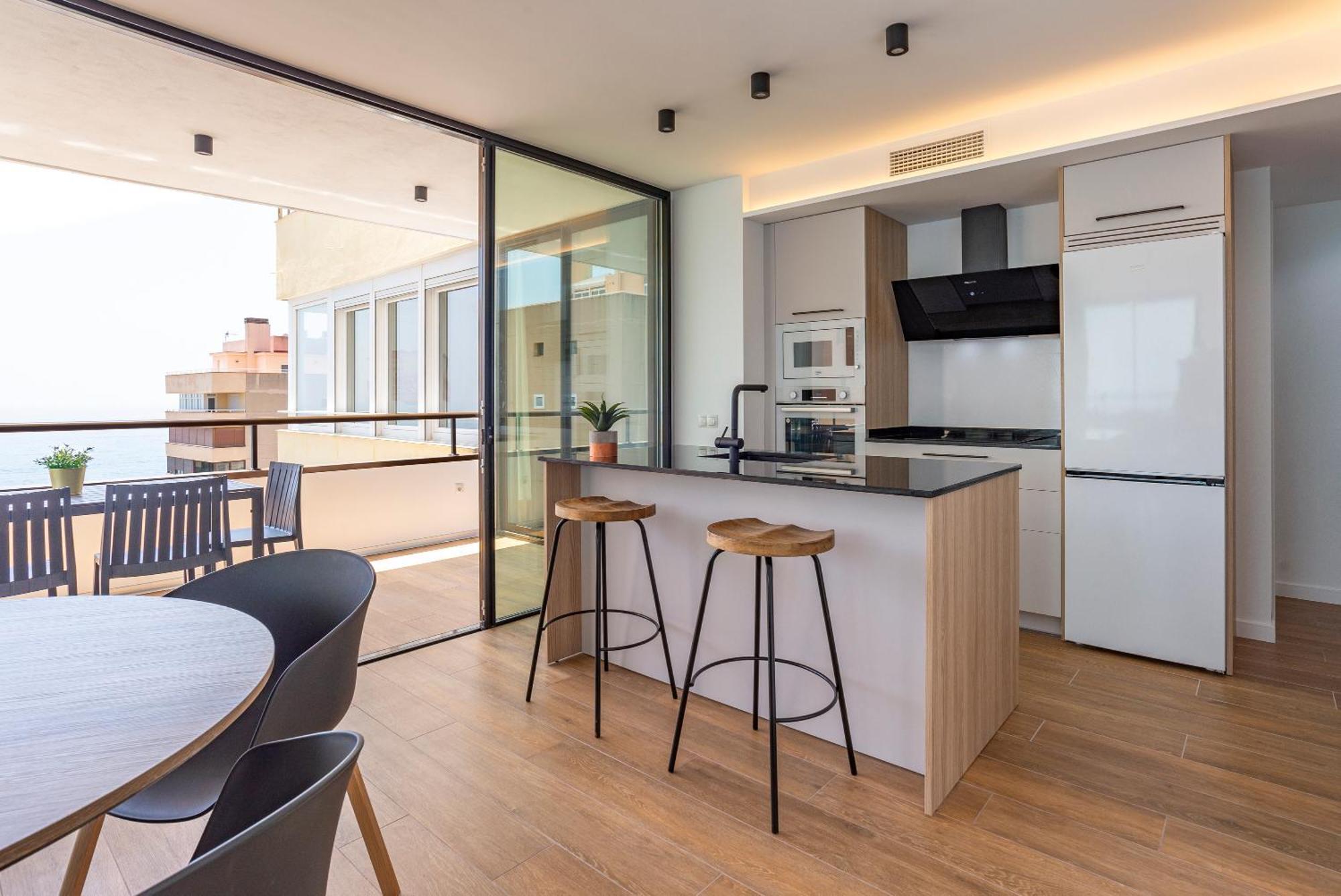 Playamar Waterfront Exclusive Apartment And Views Tower 2 Fl 14 トレモリノス エクステリア 写真